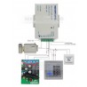RFID Door Access Control System Kit DIY +180KG Electric Magnetic Lock+ 10pcs Rfid Keyfobs tags + Power Supply + Exit Button