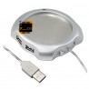 ملحقات حاسب - موزع USB مع تسخين  USB Tea Cup Coffee Mug Warmer Heating mats with Hub