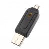 2 in 1 USB OTG Card Reader Micro USB OTG TF/SD Card Reader
