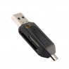 2 in 1 USB OTG Card Reader Micro USB OTG TF/SD Card Reader