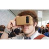 نظارات غوغل للواقع الإفتراضي للجوالات (موديل كرتوني) Virtual Reality Glasses