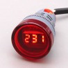 22mm AC50~500V Voltmeter Indicator lamp