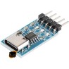 Type C USB to TTL Serial Port CH340N Module 5V Upgrade MCU Download Brush line HW-234  موديول