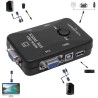2xPC & Usb KVM21UA Kvm 2 USB 2.0 Kvm Port USB Kvm switch
