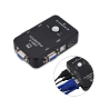 2xPC & Usb KVM21UA Kvm 2 USB 2.0 Kvm Port USB Kvm switch
