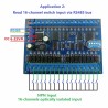 DC 12V 24V 16 Input 16 Output RS485 Remote Control Switch PLC IO expansion Board 03 06 16 Modbus RTU Module