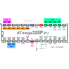 Atmel AVR Atmega328P-PU DIP