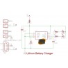 Lithium Battery Charger Module Charging Board Without Battery Protection 1A Li-ion